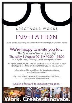 Spectacle Works invitation 2