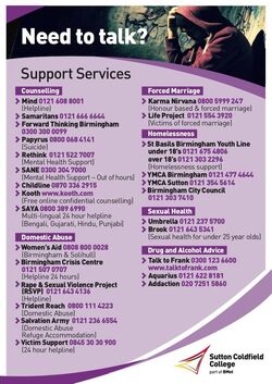 Support services