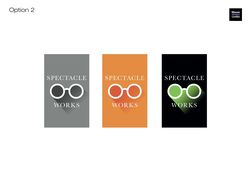 Spectacle Works logo development 2
