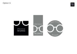 Spectacle Works logo development 5